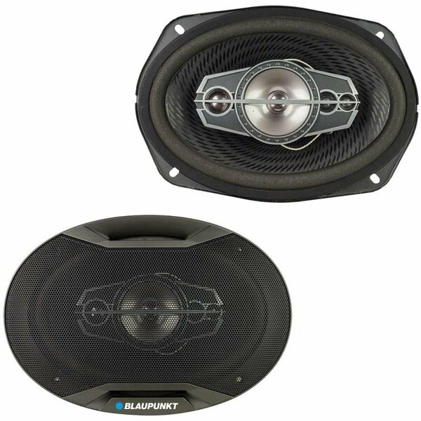 Plugit 6 x 9 in. 750W 5-Way Coaxial Speaker PL3948940